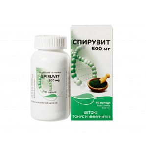 SPIRUVIT 500 mg capsules №90